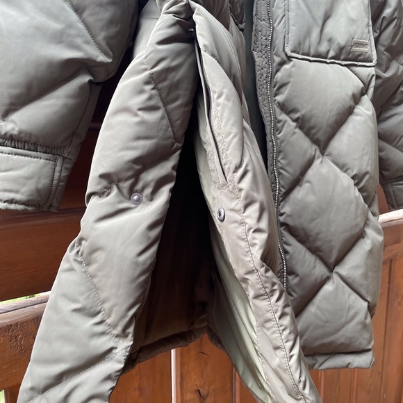 Levis diamond quilt women small down puffer coat - Picture 9 of 15